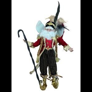 MARK ROBERTS Jingle Bell Fairy SANTA Limited Edition Christmas Shelf 18”